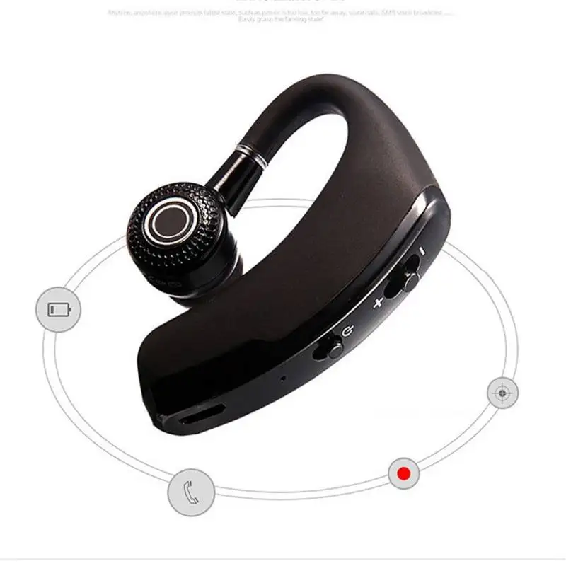 V9 Business Bluetooth Headset Wireless Earphone Car Bluetooth V4.1