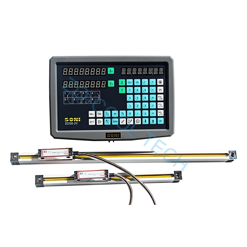 The Latest Free shipping 2 axis digital readout DRO and linear scales