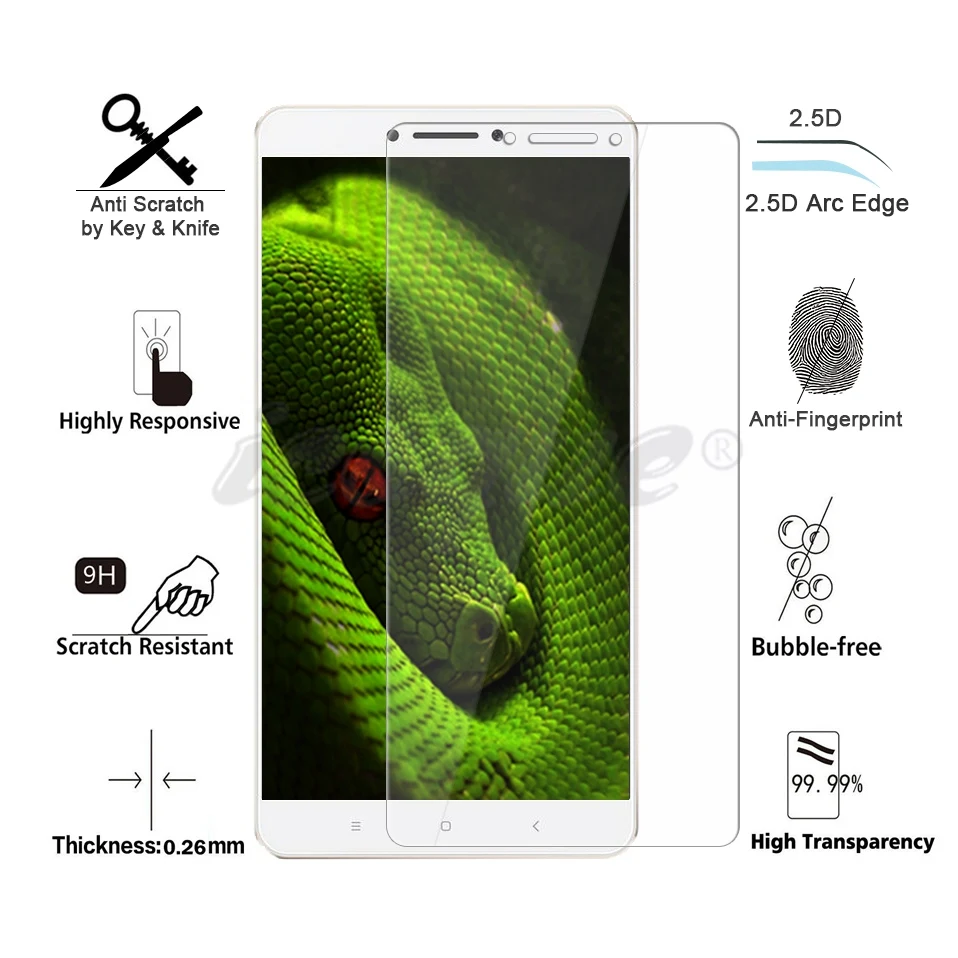 Icoque 9H 2.5D for Glasses Xiaomi Mi Max Tempered Glass Film Display Phone Cover for Xaomi Xiaomi Mi Max Screen Protector Glass (2)
