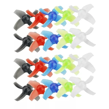 

10 Pairs KINGKONG/LDARC 40mm 4-blade Transparent Propeller 1.5mm Hub for Beta75X RC Drone