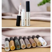 8 цветов, белое золото, блестящие тени для век для удобного ношения, водостойкая блестящая жидкая подводка для глаз, карандаш, карандаш, красивая подводка для глаз, макияж