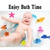 Children's 12Pcs/Set Magnetic Fishing Parent-child Interactive Toys Game Kids 1 Rod 1 Net 10 3D Fish Baby Bath Toys Outdoor Toy