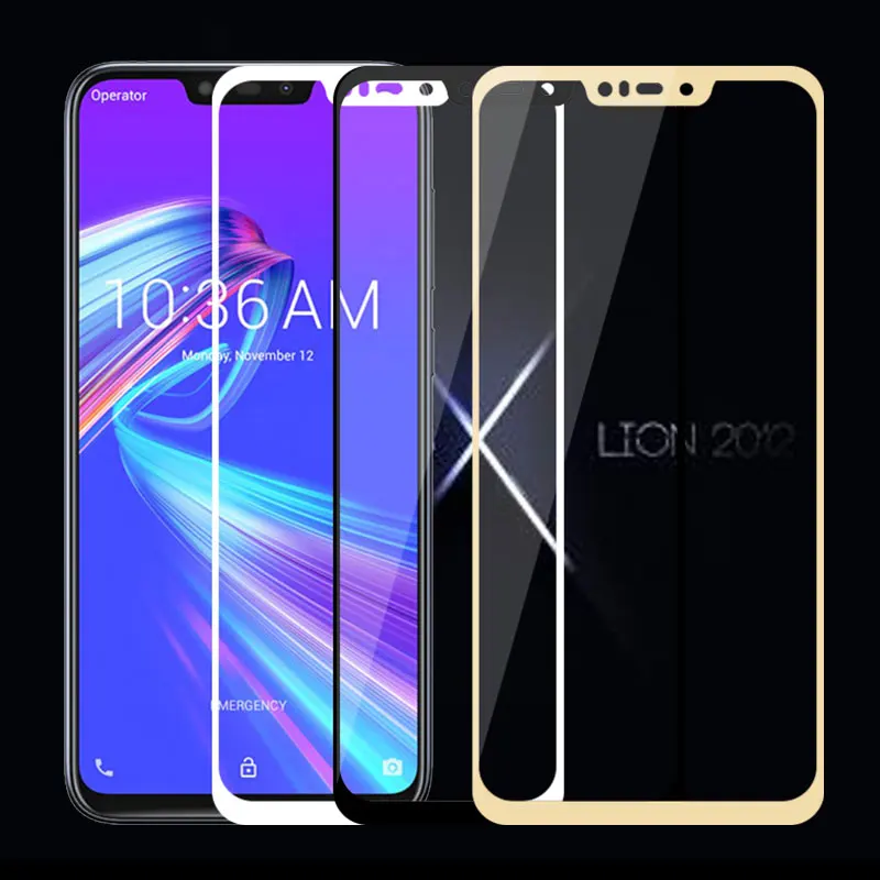 

Full Cover Tempered Film Phone Screen Protector Glass For ASUS Zenfone Max M2 ZB633KL Protective Film Front Glass ZB633 KL