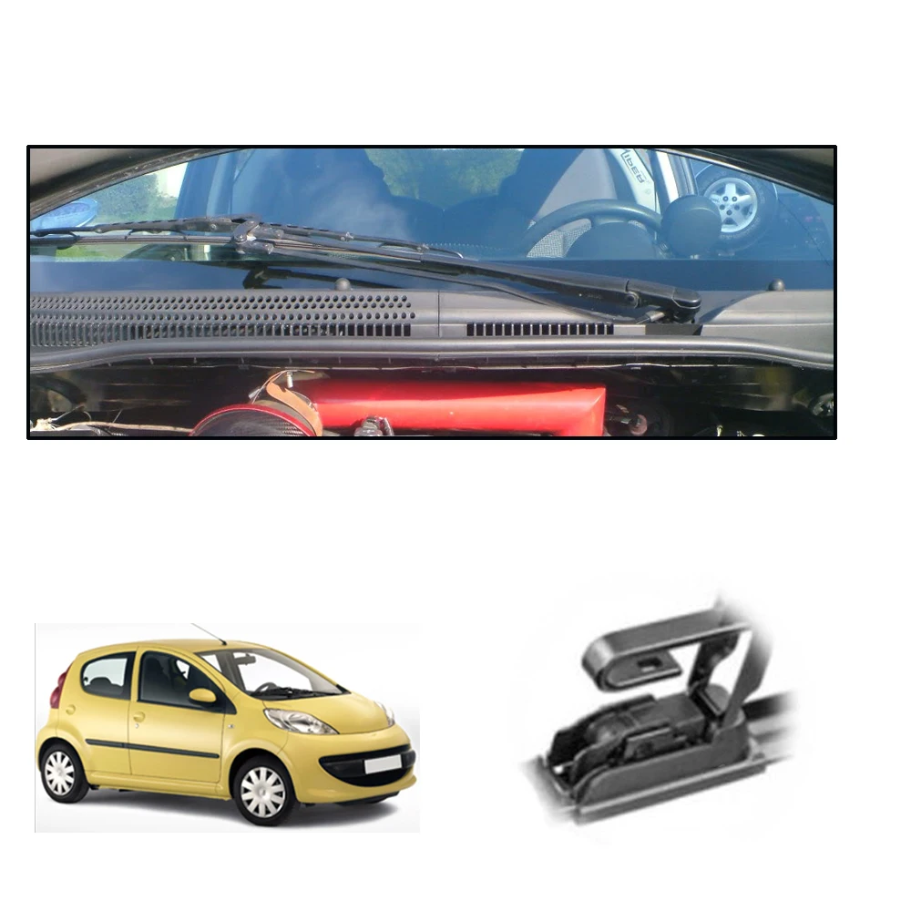 Xukey 2 шт./компл. спереди и сзади багажника стеклоочистителей для Citroen C1 MK1 2013 2012 2011 2010 2009 для peugeot 107 Toyota Aygo