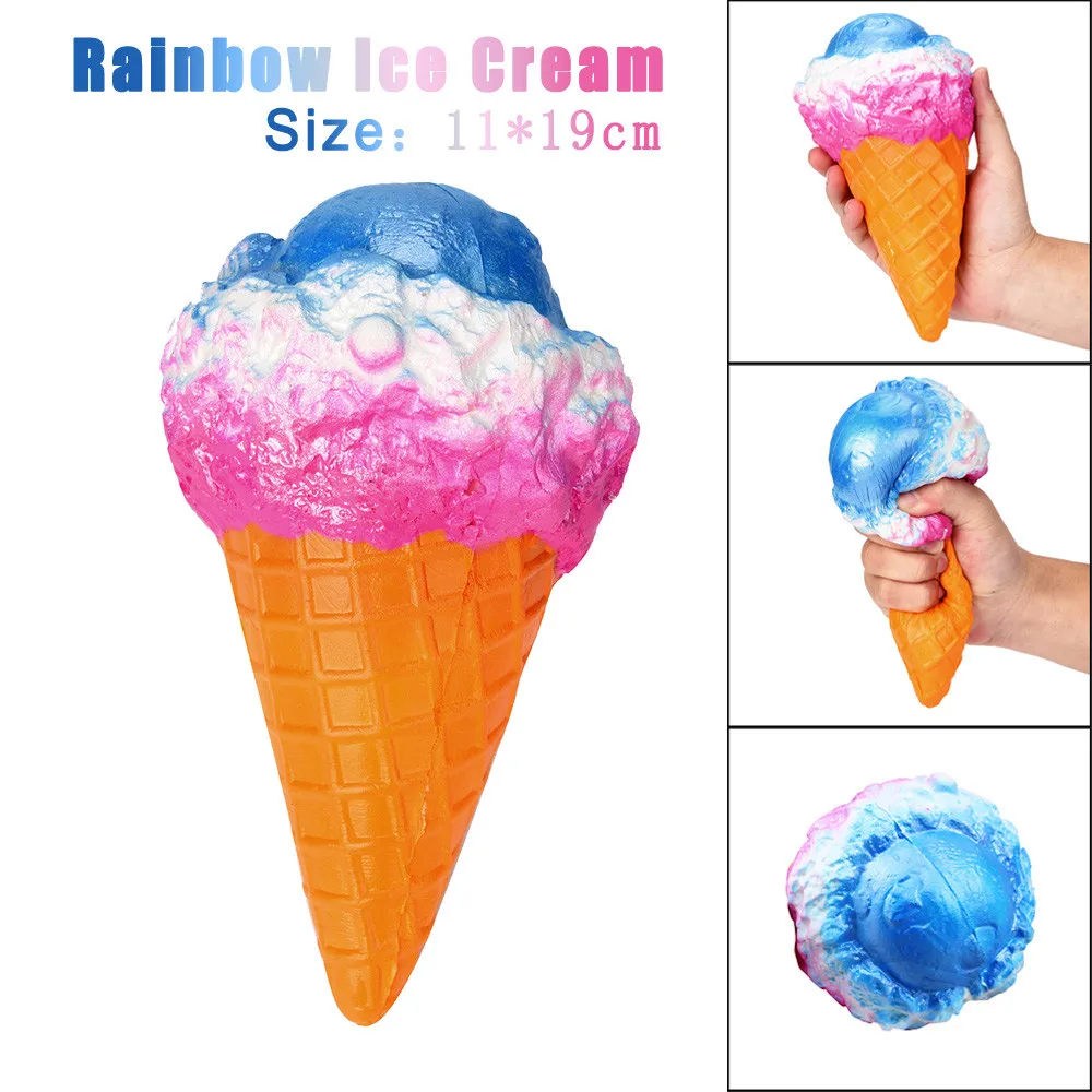 Cute Gift 11CM Ice Cream Squeeze Toy Squishy Slow Rising