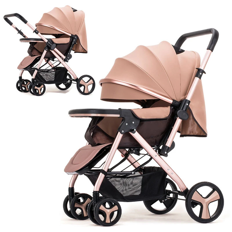 Four Wheels Stroller Pram 