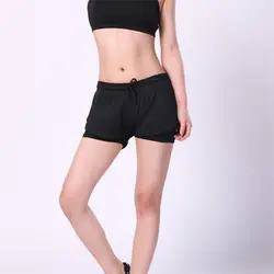 JAYCOSIN одежда женские шорты сексуальные женский с эластичной талией шорты модные быстросохнущие двухслойные фитнес спортивные тонкие