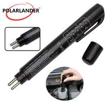 Polarlander тормозной масляный тормоз жидкость тестер ручка без упаковки без батареи 5 светодиодный инструмент для тестирования Авто транспорт автомобиль