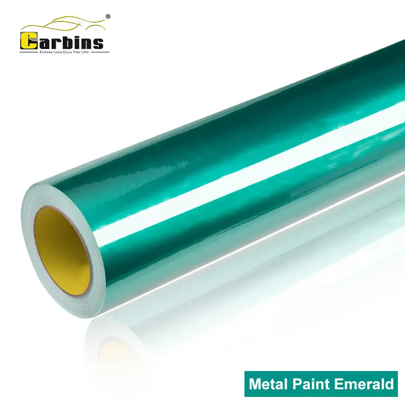 

Professional Car Wraps Vinyl Film Carbins Metal Paint Emerald High Gloss