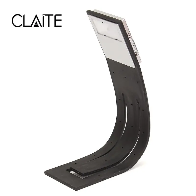 

CLAITE 5V LED Flexible Folding Table Lamp High Quality Bending Travel Multi-function Reading Book Light