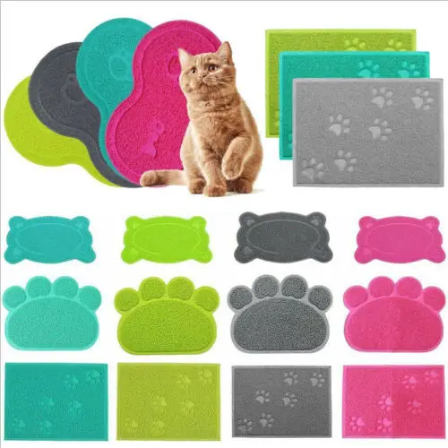 

Pet Feeding MAT Small Dog/Puppy/Cat/Kitten Feeding/Food Mat Dish/Bowl Place Mat
