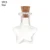 5pcs/pack Small Drift Bottle Glass Jars Decoration DIY Containers Mini Cheap Message Vials Ornaments Cork Stopper Rainbow Bottle 19