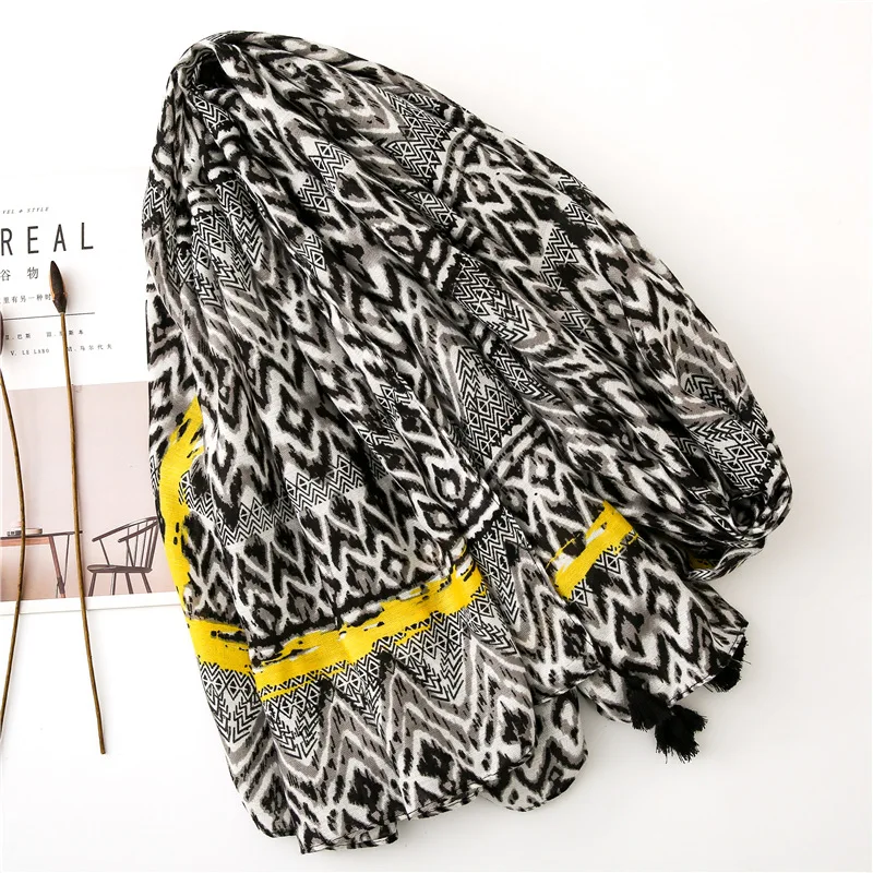 Женский этнический платок 2019 женский осенне-зимний шарф в стиле Израиль геометрический шарф мягкое оголовье обертывание пашмины