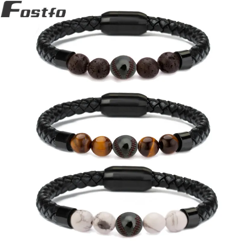 Pulsera unisex cuero marrón