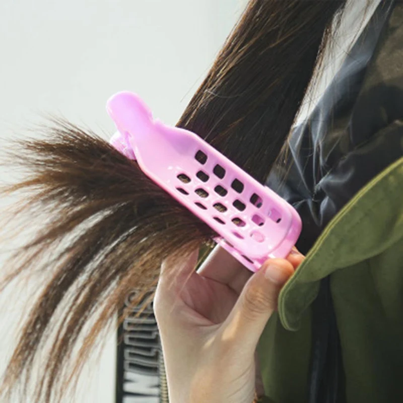 1pc Hair Styling Tools Fringe Bangs Curler Roller Holder DIY Front Hair Clip easy to usein Hair