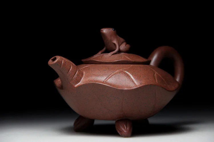 Знаменитый чайник исинские чайники 180 мл Керамика китайский ручной [Bouns 3 чашки] фиолетовый глина кунг-фу установить Zisha фарфор наборы