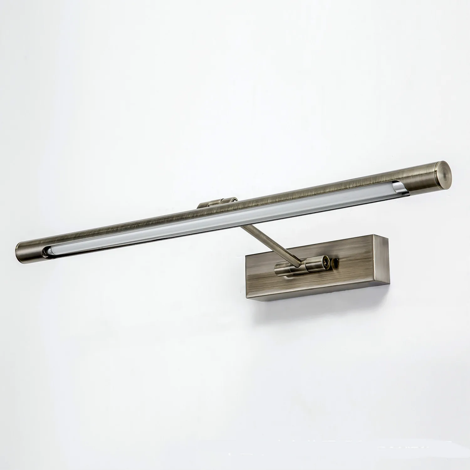 

Modern Minimalist Waterproof Antifog Aluminum Acryl Long Led Mirror Light For Bathroom Cabinet Aisle Wall Lamp 35/48/61cm 1134