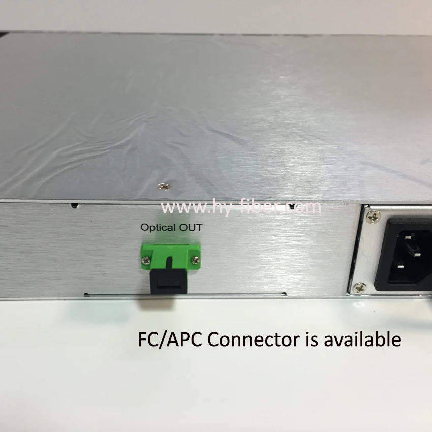 4 Way CATV 1550nm оптический усилитель EDFA 19dBm SC/APC волоконный порт