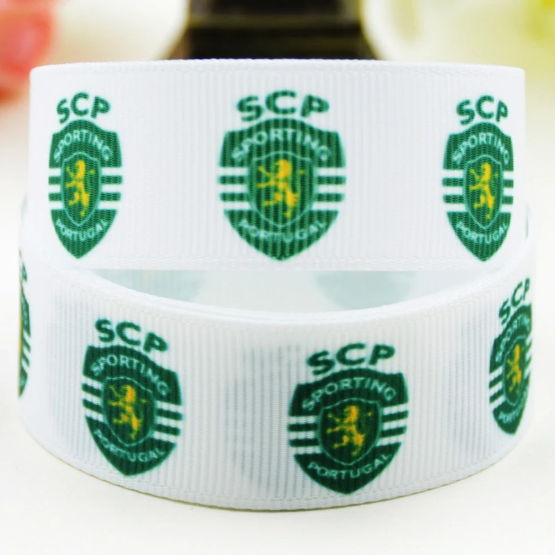 

7/8'' (22mm)sport team ball printed Grosgrain Ribbon party decoration satin ribbons X-01945 OEM 10 Yards