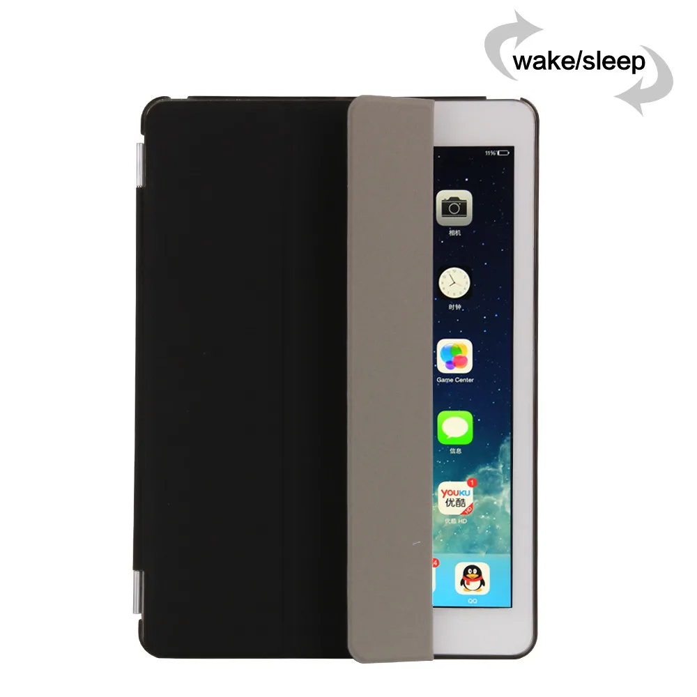 

Slim Magnetic Leather Smart Cover Casetpu Duplex Leather Case Split Case Bracket For iPad 6 6th Gen 9.7 2018 A1893 A1954