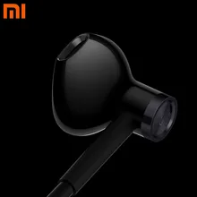 Original Xiaomi Dual Driver Earphone Half In Ear Dynamic Piezo Ceramic Hybrid DC With Mic Wire