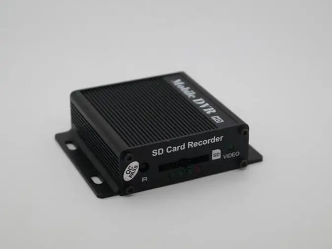 New 10V-32V power input Bus car support 64GB SD Memory 1CH SD Mobile DVR
