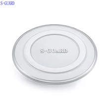 S-GUARD Qi Беспроводное зарядное устройство зарядный коврик EP-PG920I для samsung s6 S7 S6edge+ S8 plus note5/8 для Iphone8 8 Plus Iphone X