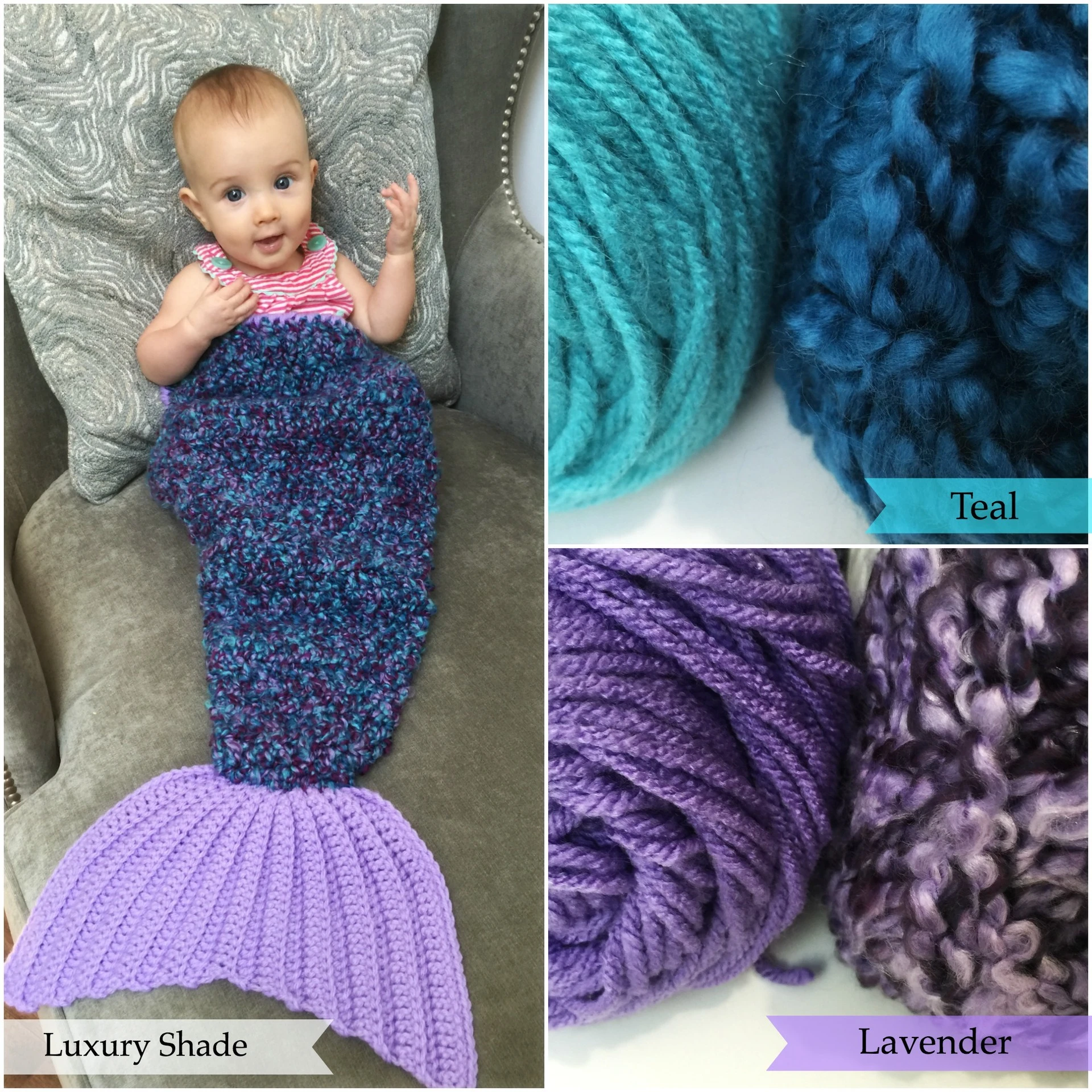 mermaid swaddle