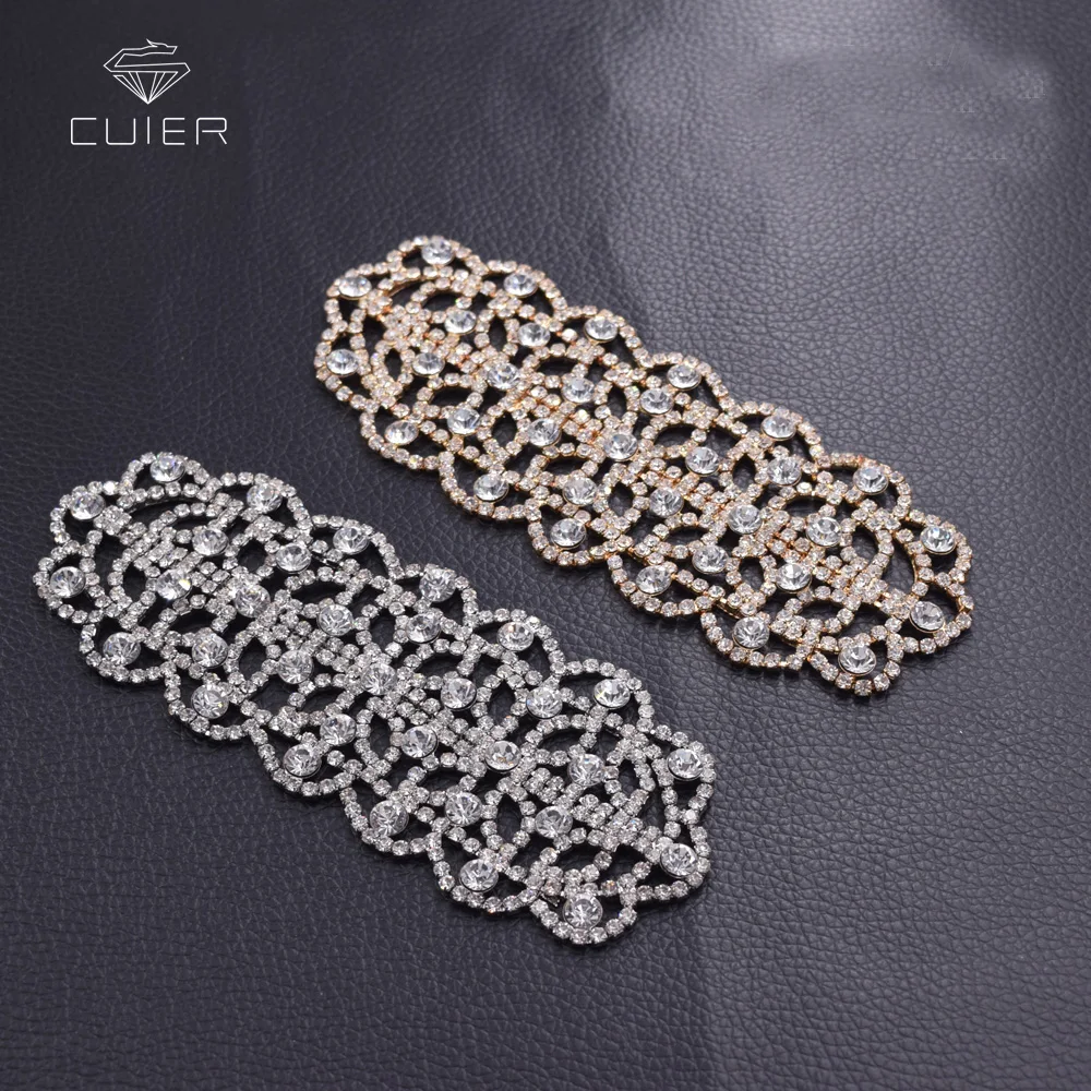 Rhinestones appliques for wedding dress (1)-1