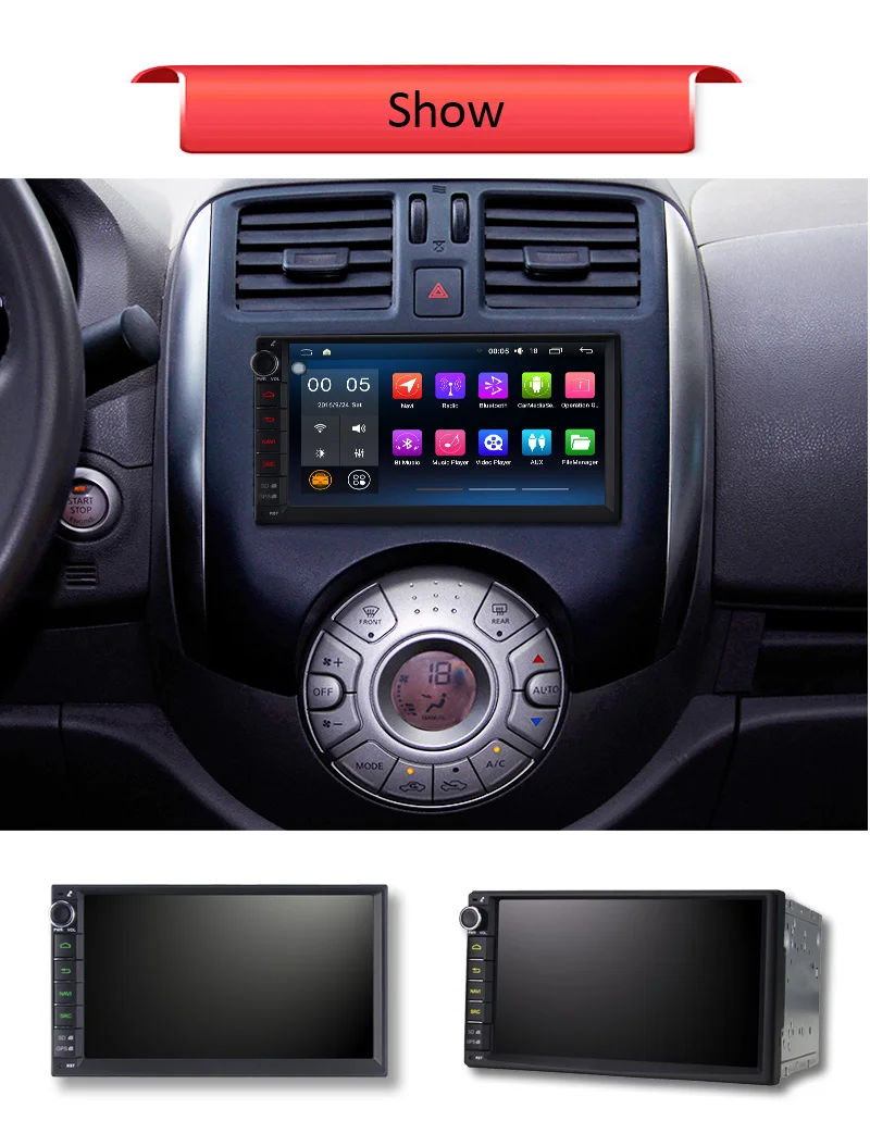 Cheap 2 Din Media Player 7.0" Touch Universal Car Radio Stereo Quad Core (2G+32GB) Android 6.0 GPS Navigator Head Unit Steering Wheel 13 Cheap 2 Din Media Player 7.0" Touch Universal Car Radio Stereo Quad Core (2G+32GB) Android 6.0 GPS Navigator Head Unit Steering Wheel 13