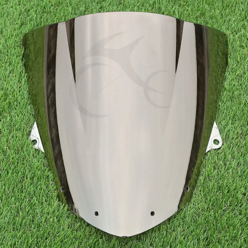 CHROME WINDSHIELD WINDSCREEN FOR KAWASAKI ZX 6R ZX6R 2009 2014 SUPPLIER