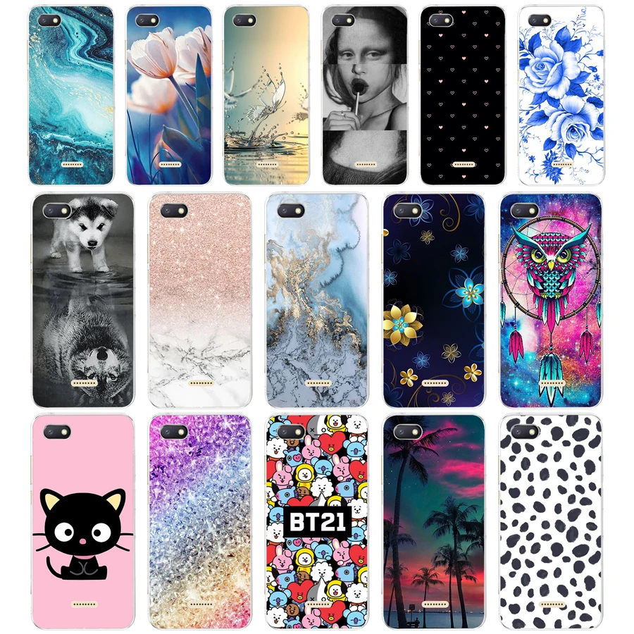 

O silicon Cover For xiaomi redmi 6a Case Full Protection Soft tpu Cover Phone Cases for Xiaomi Redmi 6A case bumper 6a Coque