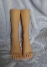 Newest silicone girls ballerina dancer gymnast foot feet pointed toes fetish toys model dolls drop shipping