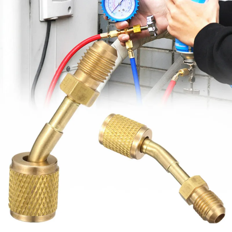 DWZ New Split Ductless Service Port Adapter R410a 5/16