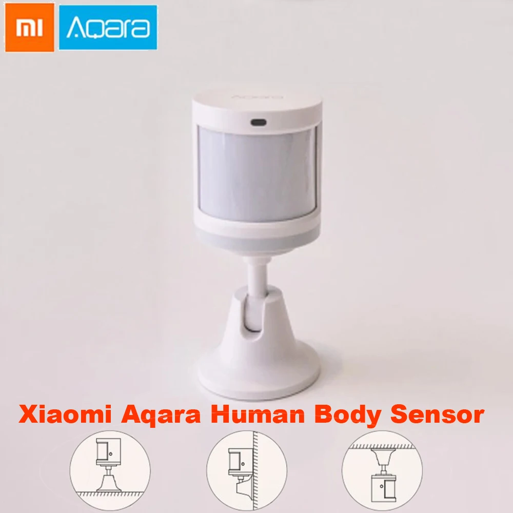 

Original Xiaomi Aqara Human Body Sensor Smart Body Movement Motion Sensor Zigbee Work with xiaomi Gateway Freeshipping