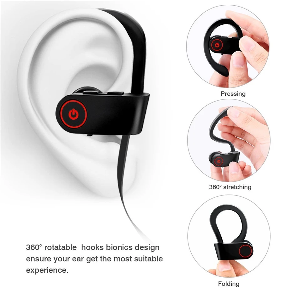 DXVROC-Bluetooth-Headphone-Wireless-Sports-Headphones-Sweatproof-Earphones-Noise-Cancelling-Heavy-Bass-Headset