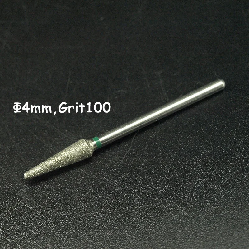 

EasyNail~1Pcs Round Cone Diamond Nail Drill Bit Mill Cutter Nail Files Nail Electric Drill Manicure Device Machine Accessory con