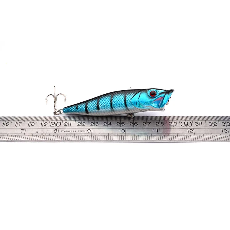1 шт. Topwater 8 см 12 г Поппер для рыбалки Lur Isca искусственный рыболовный Воблер