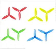 12 pairs Gemfan Flash 3052 3.0x5.2 PC Propeller Prop 5mm Mounting Hole for 1306-1806 Motor RC Drone Blue Red Pink Black gemfan 5152 3 blade propeller red