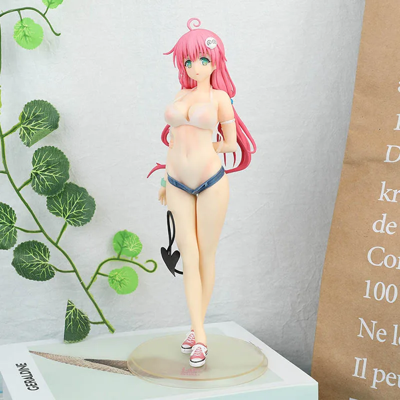 

26.5cm Queen Alter To Love Amiami Lala Satalin Deviluke Swim Suit Ver PVC Action Figure Collectible Model Toy
