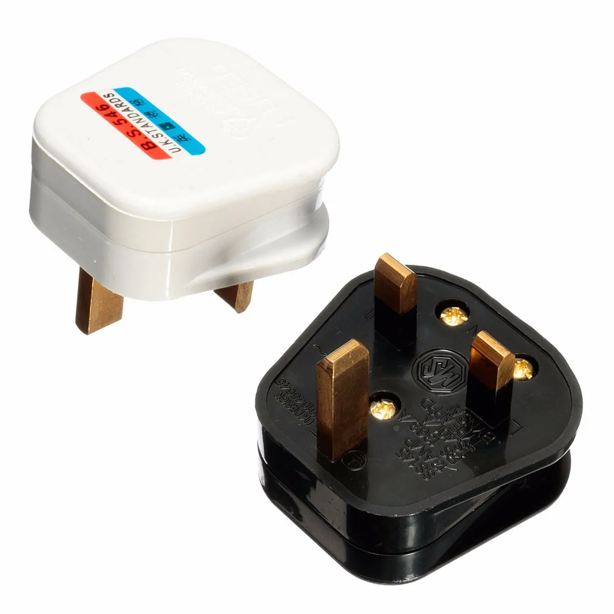 

LEORY 13A 3Pin UK Plug Connector Cord Adapter AMP Electrical Plug Socket Mains Top Appliance Power Socket Fuse Adapter Household
