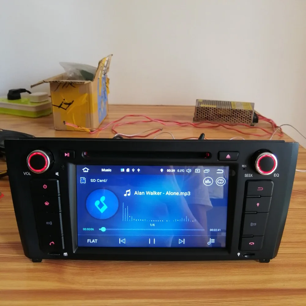 Best Android 9.0 Octa Core 4G RAM 32G ROM GPS Navigation 7 " Car DVD Player for BMW E81/E82/E87/E88 2004-11 with Radio/Bluetooth/RDS 43