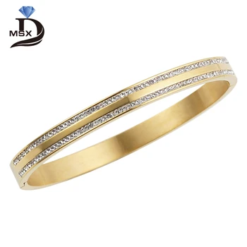 

Trendy Cuff Bangle Bracelet Woman FemaleCubic Zirconia Luxury Jewelry Accessory Wedding Party Wristband Gift Wholesale