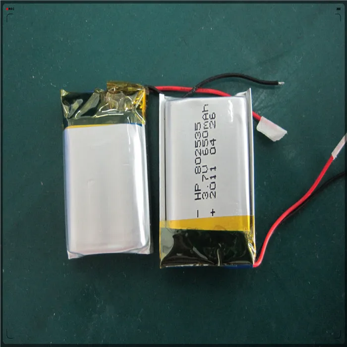 

Factory 600mah lithium polymer battery with a lithium battery 403840
