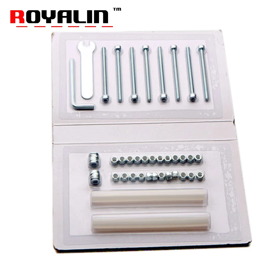 Baratos Kit de juego de tornillos y tuercas ROYALIN + Tubo de amortiguación para sujetar objetivos de proyector Kotio Hella Bosch HID bi xenon en retroadaptación automática de faros