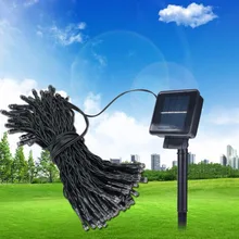 22 м 12 м 7 м светодиодный светильник на солнечной батарее солнечное освещение для наружного использования светодиодный Сказочный свет водонепроницаемый для свадьбы, рождественской вечеринки, сада