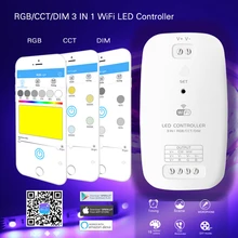 3 в 1 Wifi DIM/RGB/CCT умный регулятор линейного светильника, совместимый с Alexa Assistant для системы iOS