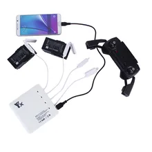 6 in1 Battery Charger For DJI Mavic Air Multi Intelligent RC Battery Charging Hub Smart Charging Drone Accessories