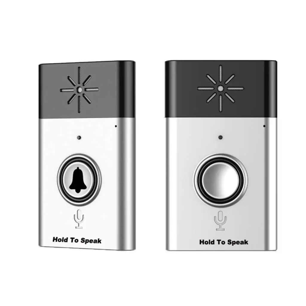 

Intercom Voice Transmitter Doorbell 1 Transmitter + 1/2/3 Receiver 200m - 1x Receiver