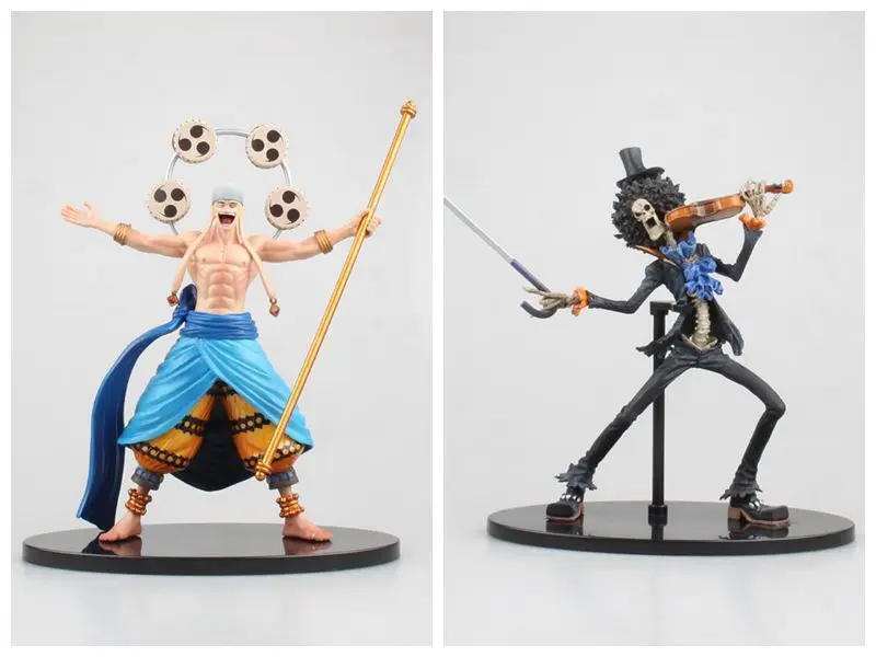 Японское аниме фигура одна часть Enel Brook фигурку Коллекционная модель игрушки для